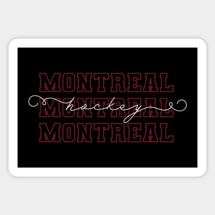 PWHL Hockey Montreal Sticker